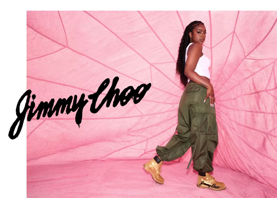 Découvrez la toute nouvelle collaboration entre Jimmy Choo et Timberland