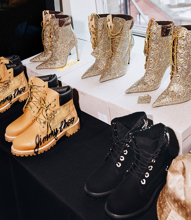 Découvrez la toute nouvelle collaboration entre Jimmy Choo et Timberland