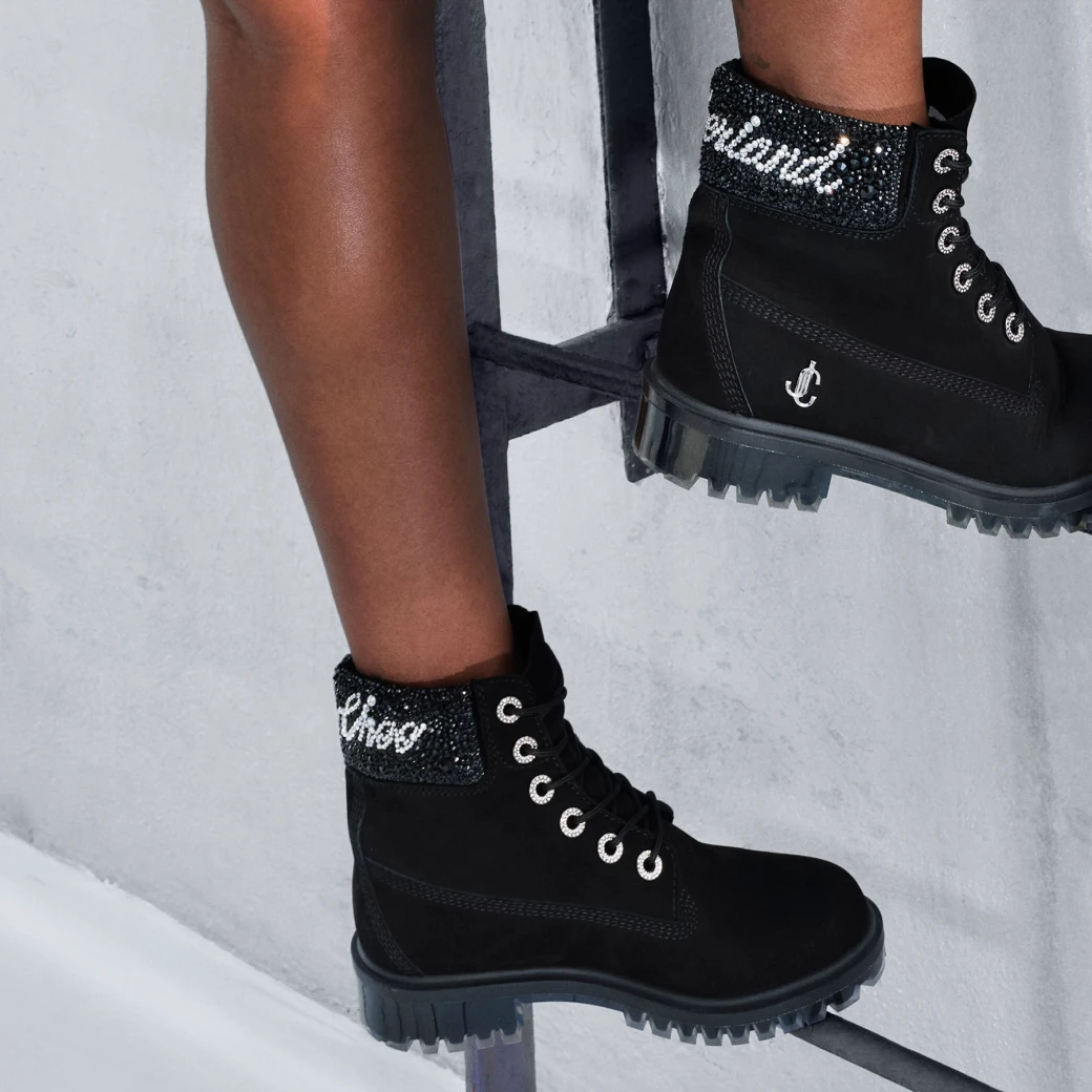 Découvrez la toute nouvelle collaboration entre Jimmy Choo et Timberland