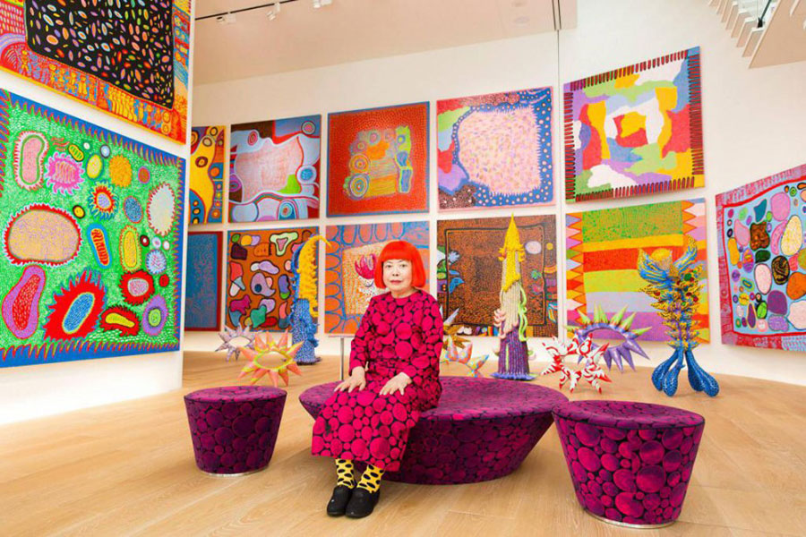 Yayoi Kusama : une invasion mondiale du pois