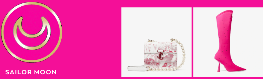 SAILOR MOON Jimmy Choo x Sailor Moon : une collection lunaire