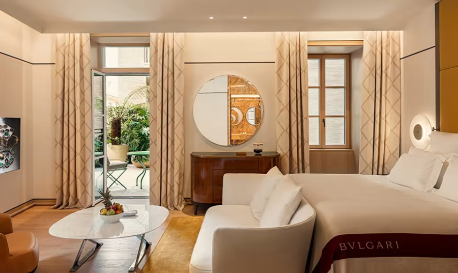 Découvrez le Bulgari Hôtel Rome