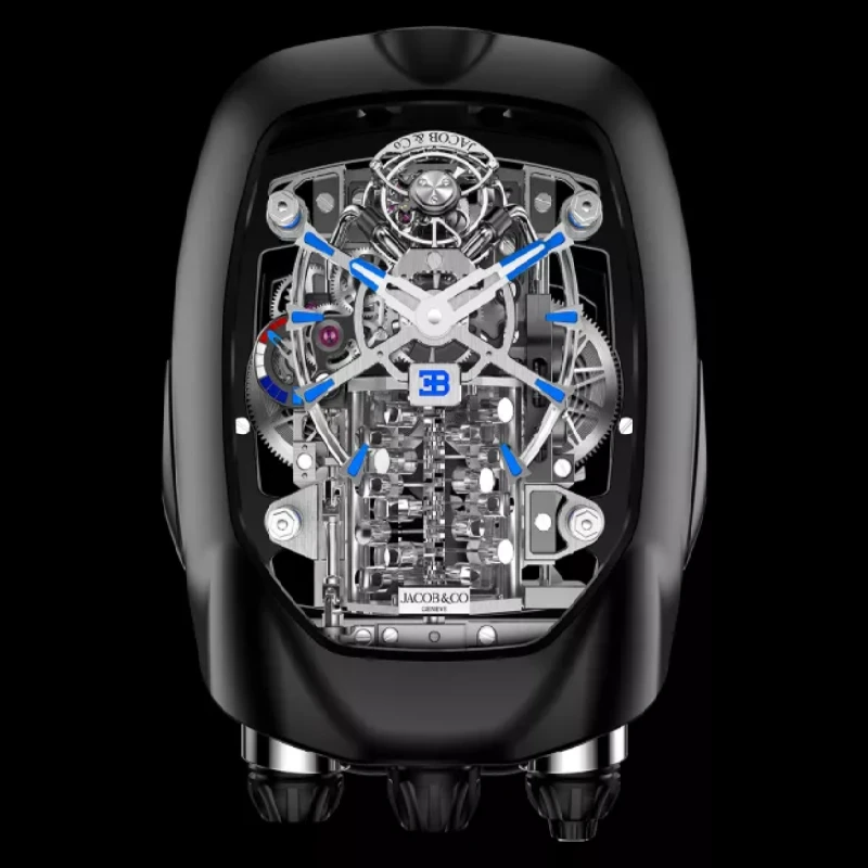 Jacob and Co & Bugatti pour “Bugatti Chiron Tourbillon”