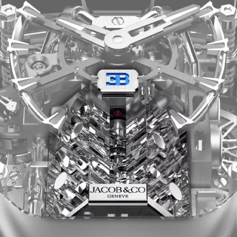 Jacob and Co & Bugatti pour “Bugatti Chiron Tourbillon”