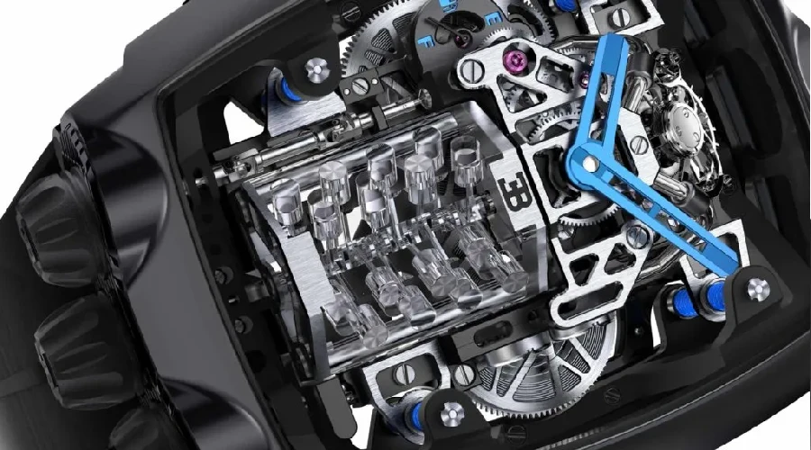 Jacob and Co & Bugatti pour “Bugatti Chiron Tourbillon”